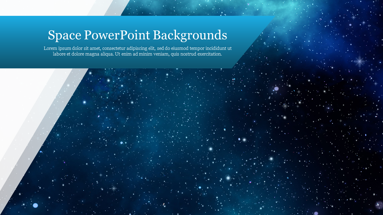 Space PowerPoint Backgrounds Free